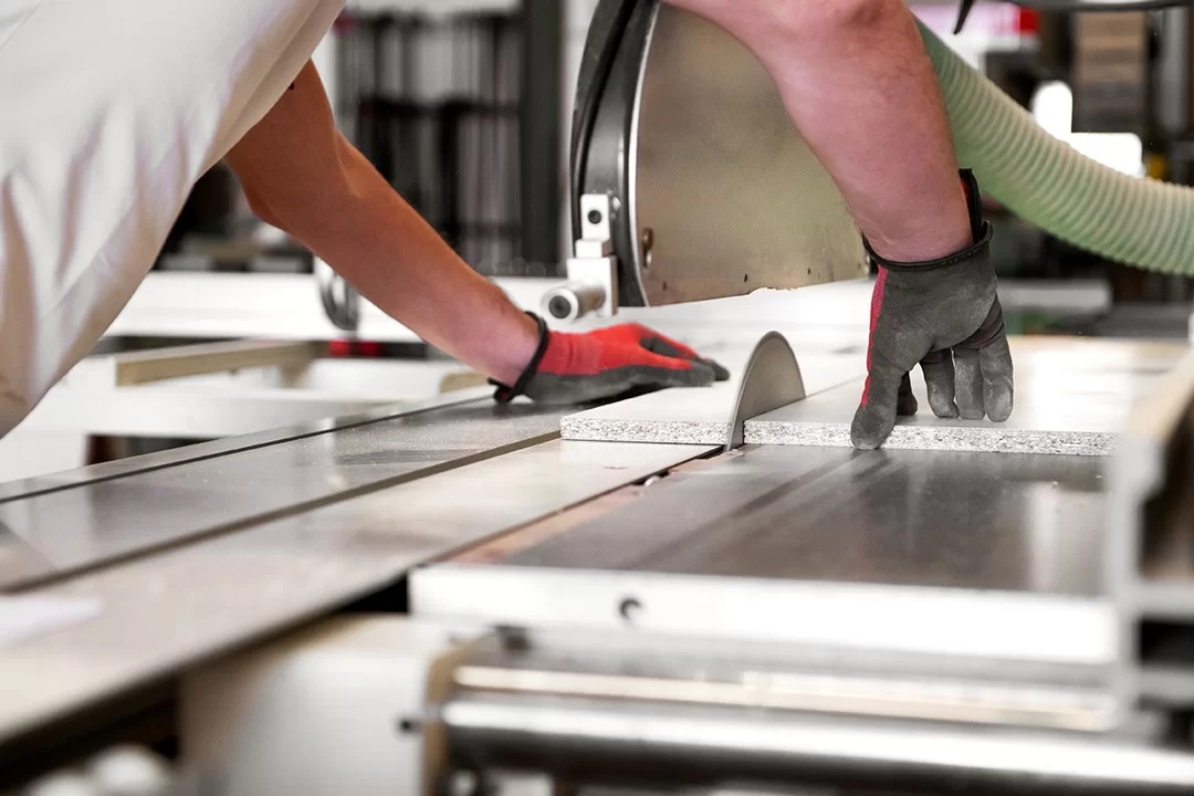 Cut-to-size furniture board panels