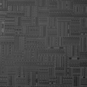 Xylo Surfaces LB02-AZTEC Aztec Noir — 18mm MFC